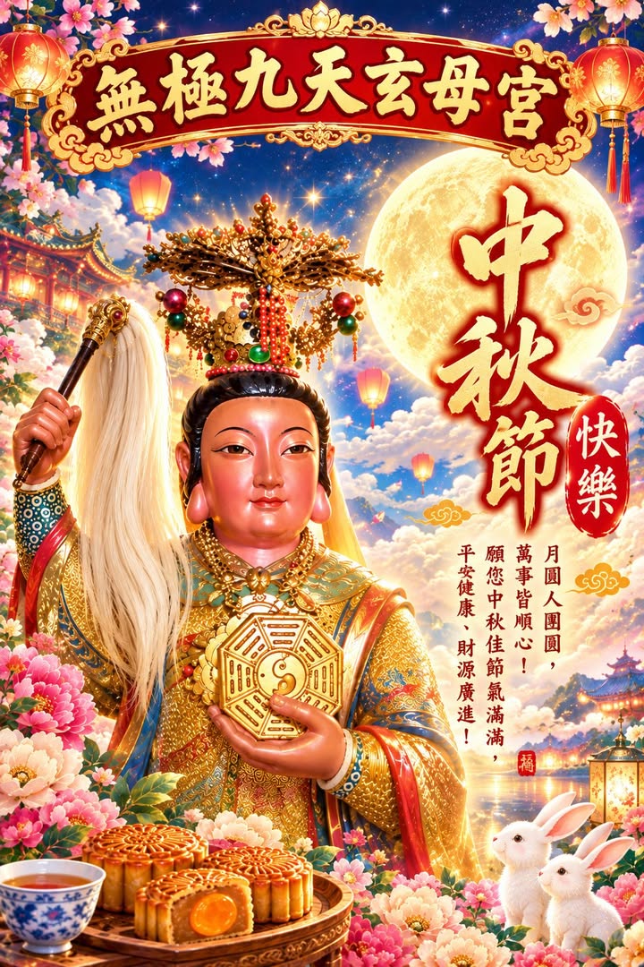 無極九天玄母宮🏮㊗️大家中秋佳節愉快🌕!…